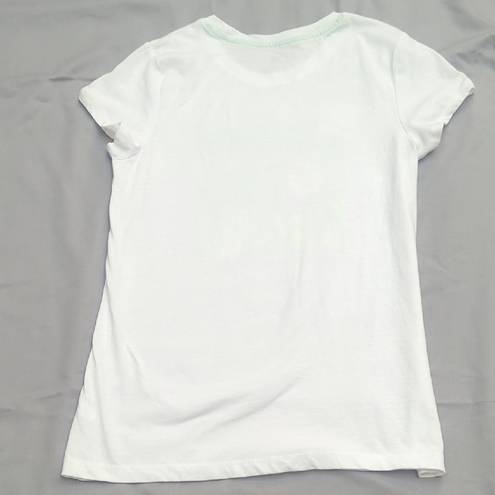 Tshirt St. Patrick's Day White and Green Girls Xlg - Picture 5 of 6